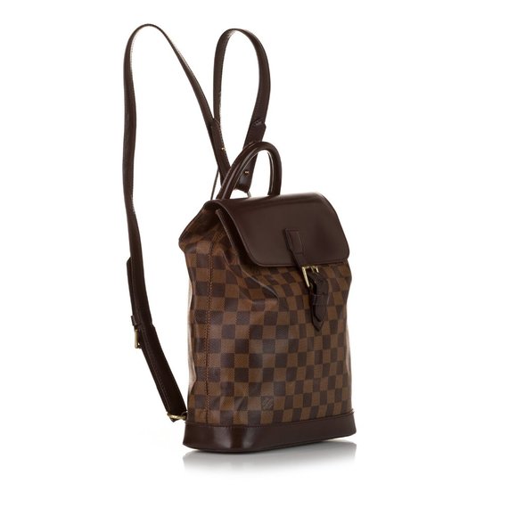 Damier Ebene Soho Brown Canvas Backpack main image 4